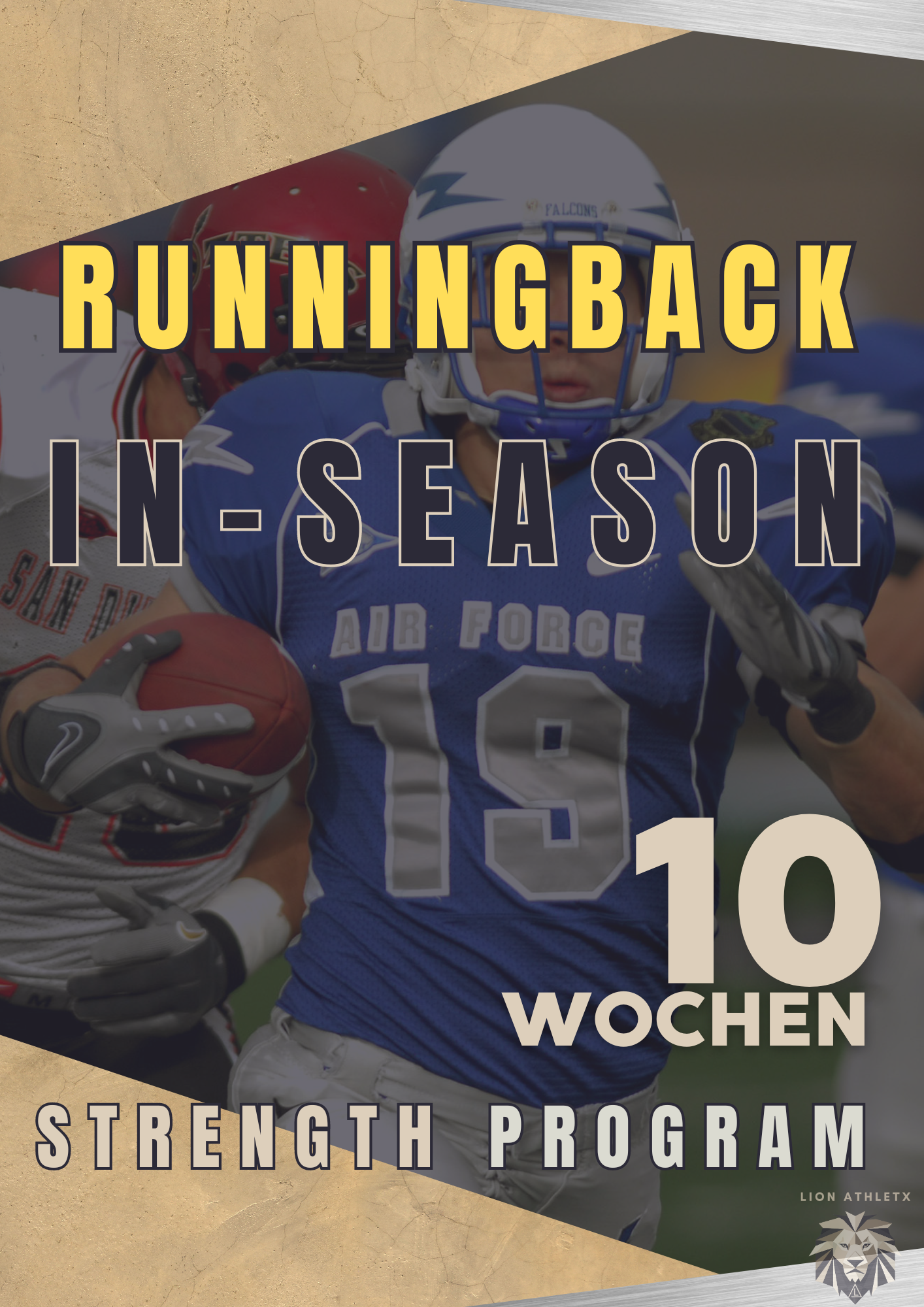 Runningback 10 Wochen In-Season Strenght Programm